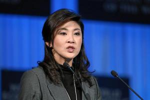 Yingluck Shinawatra d&oslash;mt i dag.