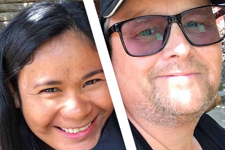 Asbj&oslash;rn Rasch og samboer Sunanta pleier &aring; tilbringe somrene sammen i Norge.